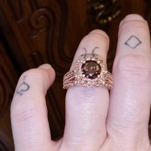 Size 7 Chocolate Diamond Ring